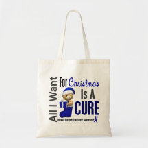 Christmas 2 CFS Chronic Fatigue Syndrome Canvas Bags
