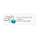 Christmas Address Label labels