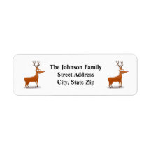 Christmas Address Label