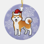 Christmas Akita Inu / Shiba Inu Ornaments