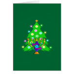 Christmas and Hanukkah Together Greeting Cards
