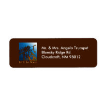 Christmas Angel Address Label