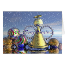 Christmas angel card