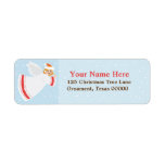 Christmas Angel Custom Return Address Labels labels