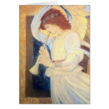 Christmas Angel  Note Cards - Edward Burne-Jones