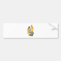 Christmas Angel of Ireland Bumper Stickers