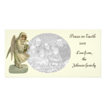 Christmas Angel Personalized Photo Card