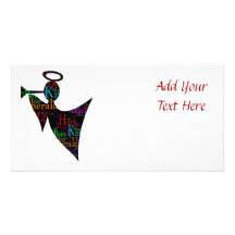 Christmas Angel Personalized Photo Card