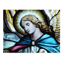 Christmas Angel Postcard