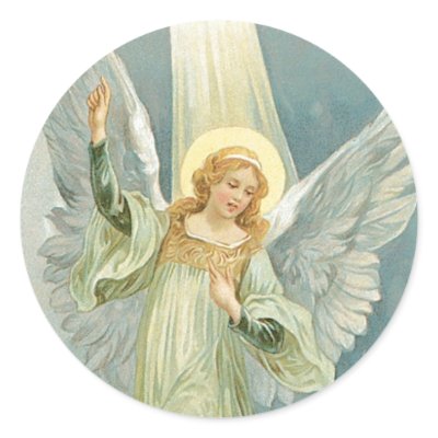 Christmas Angel Stickers by SunshineDazzle