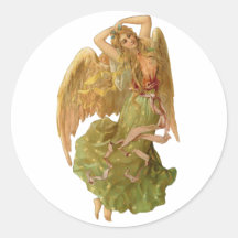 Christmas Angel Sticker