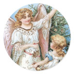 Christmas Angel with Child stickers