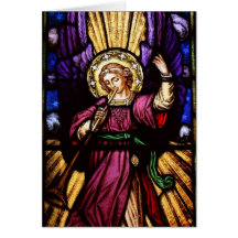 Christmas Angel with Trumpet Card