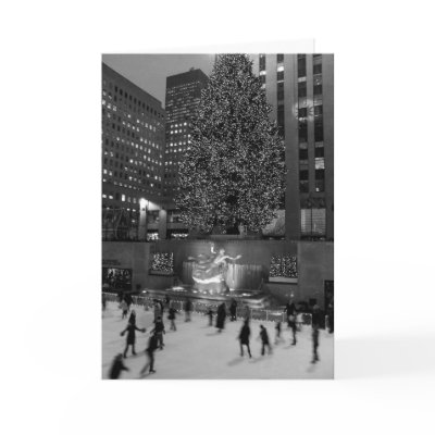 Christmas at Rockefeller Centre Card by ashlandt