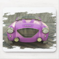 Christmas Austin_Healey Mouse Pad