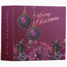 Christmas Avery Binder