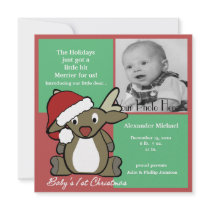 Christmas Baby Announcement