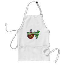 christmas ball Marry Christmas 2010 Print Aprons