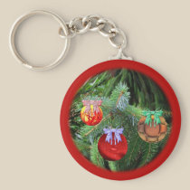 Christmas balls keychains