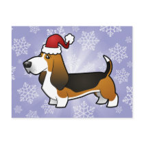 Christmas Basset Hound
