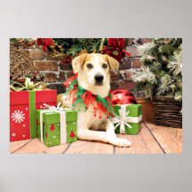 Christmas - Beagle - Laver Print