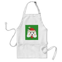 Christmas Bear Apron