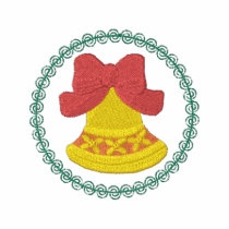 Christmas Bell Embroidered Shirt