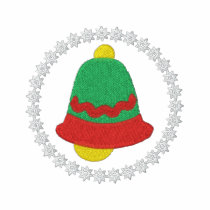 Christmas Bell Embroidered Shirt