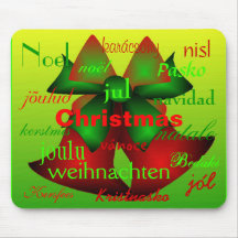 "Christmas Bells From Around The World" Mousepads