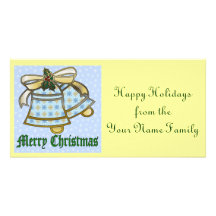 Christmas Bells Photo Card