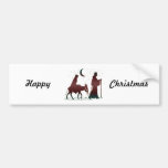 Christmas Bethlehem Art Bumper Sticker