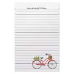 Christmas Bicycle stationery
