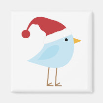 Christmas Bird magnets