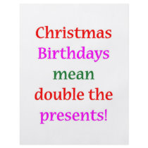 Christmas Birthdays