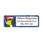 Christmas Black Headed Caique Custom Return Address Labels