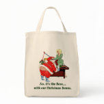 Christmas Bonus Canvas Bags