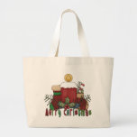 Christmas Boots Canvas Bag