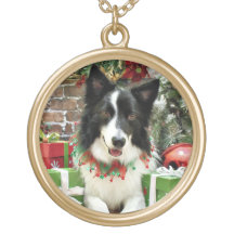 Christmas - Border Collie - Jessup Custom Jewelry