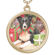Christmas - Border Collie - Kinnick Necklace