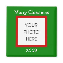 Christmas Border - Merry Christmas magnets