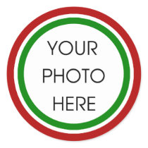 Christmas Border Template Stickers