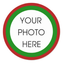 Christmas Border Template Stickers