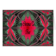 Christmas Boss Card