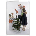 Christmas Bowling Greeting Card