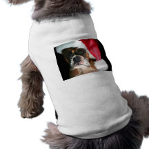 Christmas Boxer Dog Pet Tee