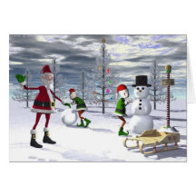 Christmas Break Greeting Card