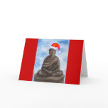 Christmas Buddha! Greeting Card