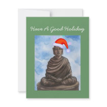 Christmas Buddha! Invites