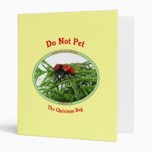 Christmas Bug Cow Killer Wasp Binder