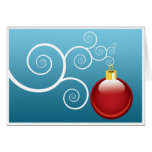 Christmas Bulb Greeting Cards cards
